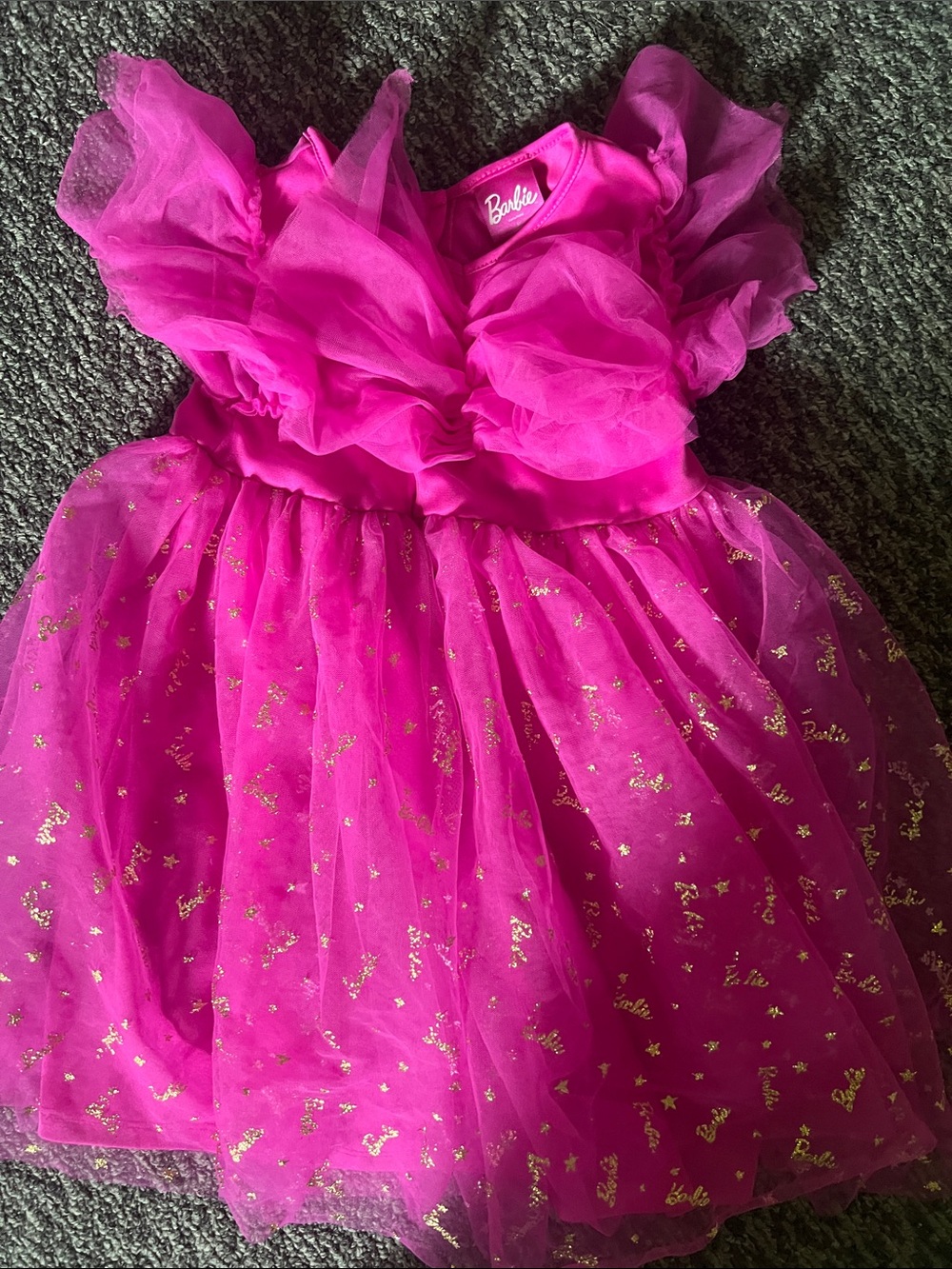 Hot Pink Barbie dress 5T